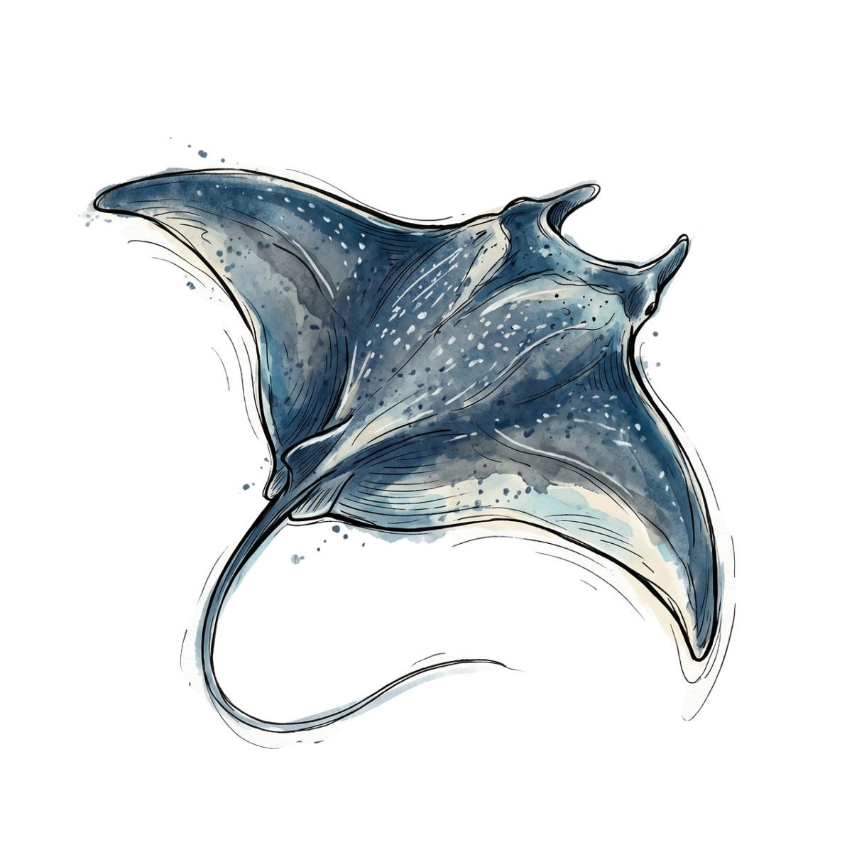 manta, ocean, sea, swimming, nature, underwater, wildlife, wings, gliding, spotted, marine life, aquatic, ecosystem, large, beauty, blue, serene, graceful movement, environment, majestic, breathtaking